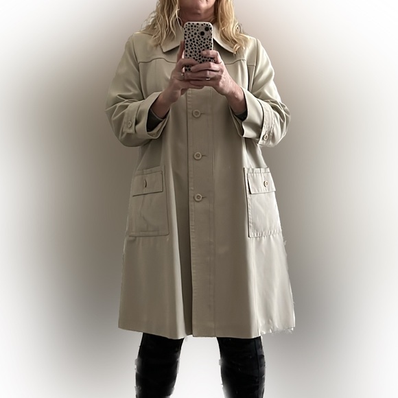 Vintage Forecaster Women's Trench Coat Size XL/ 16-18 - Picture 4 of 14